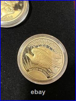 America's Rare Gold And Silver Coin Tribute Proof Collection- 14 Coins With Coa