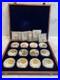 American Mint Collection Quarters Of The Fifty States Hard Case Coa Ccb4 12 Coin