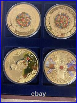 American Mint Mysterious Cultures Latin America Colossal Collection Mayan Coins