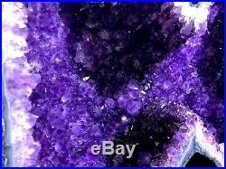 Amethyst Angel Wings Crystals Quartz Mineral Rock Geode Pirate Gold Coins