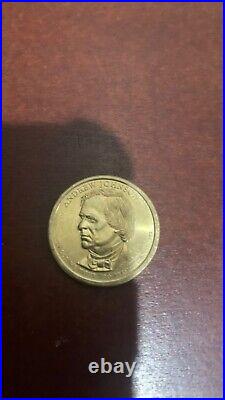 Andrew Johnson Gold Dollar 2011 D Proof 17th President Collectible Coin