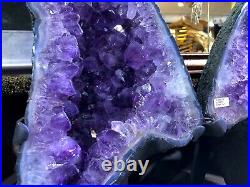 Angel Wings Amethyst Crystals Quartz Mineral Rock Geode Pirate Gold Coins