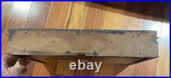 Antique National Cash Wood Drawer & TAG & GOLD COIN COVER NCR
