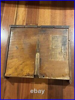 Antique National Cash Wood Drawer & TAG & GOLD COIN COVER NCR