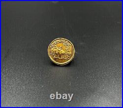 Antique Roman Gold Coin 17 k Jewelry Necklace Pendant Collectables