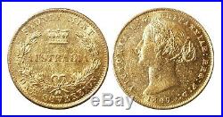 Australia 1867-1931 Collection of 8 Sovereigns Gold Coins In Album EF-aUNC