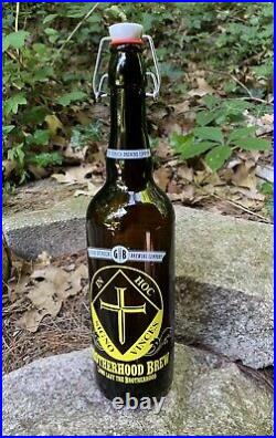 Authentic Navy Seal DEVGRU Gold Squadron Empty Beer Bottle Brewed for DEVGRU