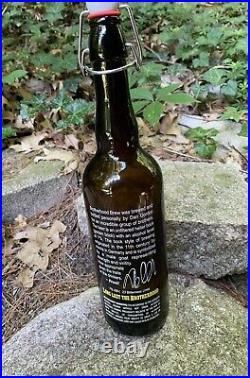 Authentic Navy Seal DEVGRU Gold Squadron Empty Beer Bottle Brewed for DEVGRU