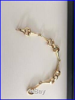 Authentic Roberto Coin Vintage Cheval Collection Earring /Bracelet Set Horsebit