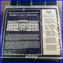 BRADFORD AUTHENTICATED United States Presidential Dollar Coin Collection Vol. 1