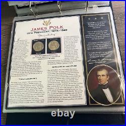 BRADFORD AUTHENTICATED United States Presidential Dollar Coin Collection Vol. 1