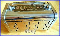 Bankers Service Corp. $5 Gold Coin Slot 1st. National Bank Hamburg, Pa. 1 Key