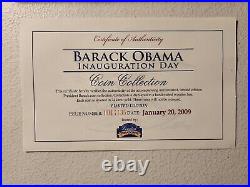 Barack Obama Inauguration Day Coin Collection. 24kt Gold Plated. 2009