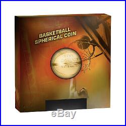 Basketball Coin Limited Edition Rare Collectable 1oz Silver Coin Gold Plated