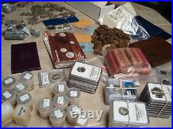 Big Collection Of Coins See Description, Gold, Silver, Mint, Proof, Pr70 Coin #1