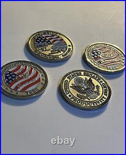 Boeing Challenge Coin's-C-17 SSIFT Let's Roll, Cape Gold, (2) TSSR's Coins & Pin