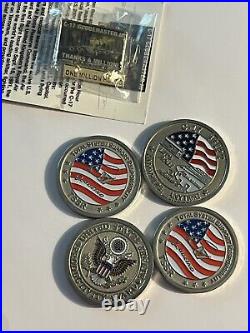 Boeing Challenge Coin's-C-17 SSIFT Let's Roll, Cape Gold, (2) TSSR's Coins & Pin