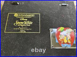 Bradford Exchange Disney Snow White Collection 24k Gold Plated Coin Set Of 12