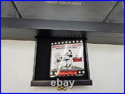 Bradford Exchange Mickey Mouse 24k Gold-Plated Proof 7-Coin Lot withCase