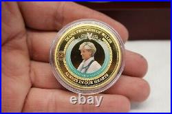 Bradford Mint 24K Gold Plated DIANA PRINCESS OF WALES Coin Collection LTD 2017