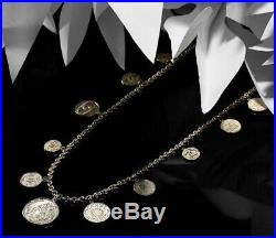 CHANEL 2009 Cruise Collection Coins Necklace 100% Authentic