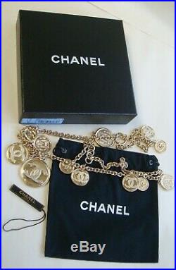 CHANEL 2009 Cruise Collection Coins Necklace 100% Authentic