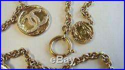 CHANEL 2009 Cruise Collection Coins Necklace 100% Authentic