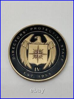 CIA Directors' Protective Staff IV Challenge Coin Protective Programs Group Gold