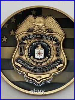 CIA Directors' Protective Staff IV Challenge Coin Protective Programs Group Gold