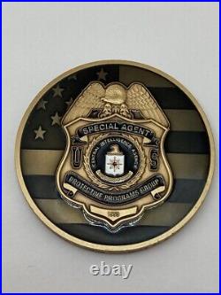 CIA Directors' Protective Staff IV Challenge Coin Protective Programs Group Gold