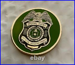 CIA Protective Operations Counter Assault Team CAT Special Agent Challenge Coin