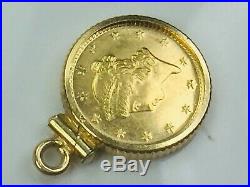 COLLECTIBLE Beautiful U. S. 1853 Liberty Head 1.00 Dollar Gold Coin 1.682gm