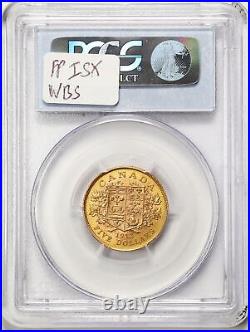Canada 1912 $5 Gold Coin MS63 PCGS 26134767 Rive d'Or Collection