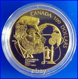Canada Collection of 23 $100 Proof Gold Coins from 1981-2003 as Issued by RCM