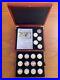 Certified French History Medal Coin Collection. 999 Fine Silver &. 999 Gold 340g