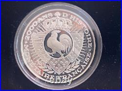 Certified French History Medal Coin Collection. 999 Fine Silver &. 999 Gold 340g