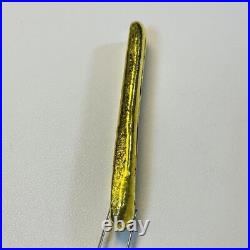 Chinese Coin Golden Fengxiang Qianlong 11Th Fortune Foot Red Antique Collection