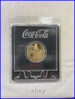 Coca Cola Gold coin collectibles, rare gold coin