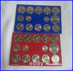 Coin Collection Lot Proof Coin Sets State Quarters Gold Certificate Ike Dollar