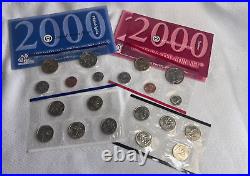 Coin Collection Lot Proof Coin Sets State Quarters Gold Certificate Ike Dollar