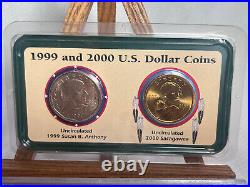 Coin Collection Lot Proof Coin Sets State Quarters Gold Certificate Ike Dollar