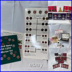 Coin Collection Starter Kit Proof Sets Sacagawea Great American Presidents 1¢Set