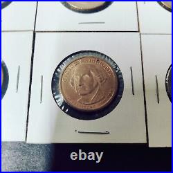 Coin Collection of One Dollar Coins and Gold Dollars + 50Cent Piece Circulated