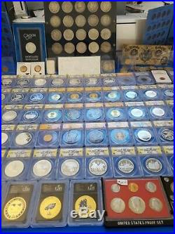 Coin collection 408 items gold, silver, 1893s Morgan, 1877 IH