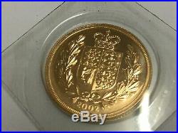 Collectable Elizabeth 11 Golden Jubilee 2002 full Gold sovereign. Coin unopened