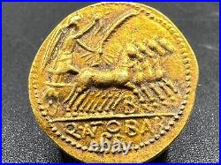 Collectable Old Antique Roman Antiquities Gold Coin Pendant Jewelry 17 k