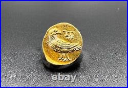 Collectables Antique Gold Greek Coin 1.9 Grams 17k Vintage Jewelry Pendant