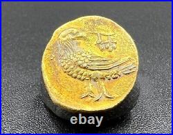 Collectables Antique Gold Greek Coin 1.9 Grams 17k Vintage Jewelry Pendant