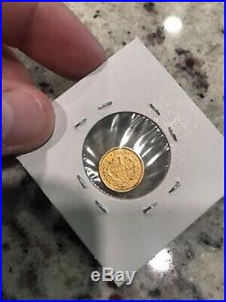 Collectible 1852 US $1 Dollar Indian Princess Head Gold Coin