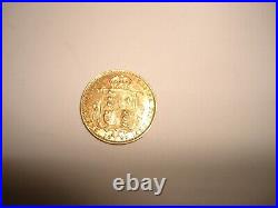 Collectible 1892 VICTORIA DEI GRATIA BRITANIARUM REGINA FID DEF Pure Gold Coin